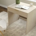 thumbnail image 5 of Martha Stewart Home Office Modular Single-Drawer Desk in Light Natural with Brushed Gold Hardware, 5 of 11