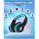 thumbnail image 5 of Auriculares Bluetooth Diadema Inalámbricos 45h Para Niños Negro Azul, 5 of 5