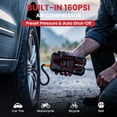 NEXPOW 6000A Jump Starter with Air Compressor, 160 PSI Portable Car ...