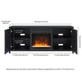 thumbnail image 3 of Henn&Hart 58" Black TV Stand, 3 of 9