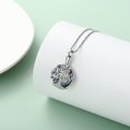 thumbnail image 4 of Tree of Life Urn Necklace for Ashes Cricle Cremation Jewelry Owl Urns Pendant Keepsake Funeral Urns Memorial Lockets for Women Men, 4 of 6
