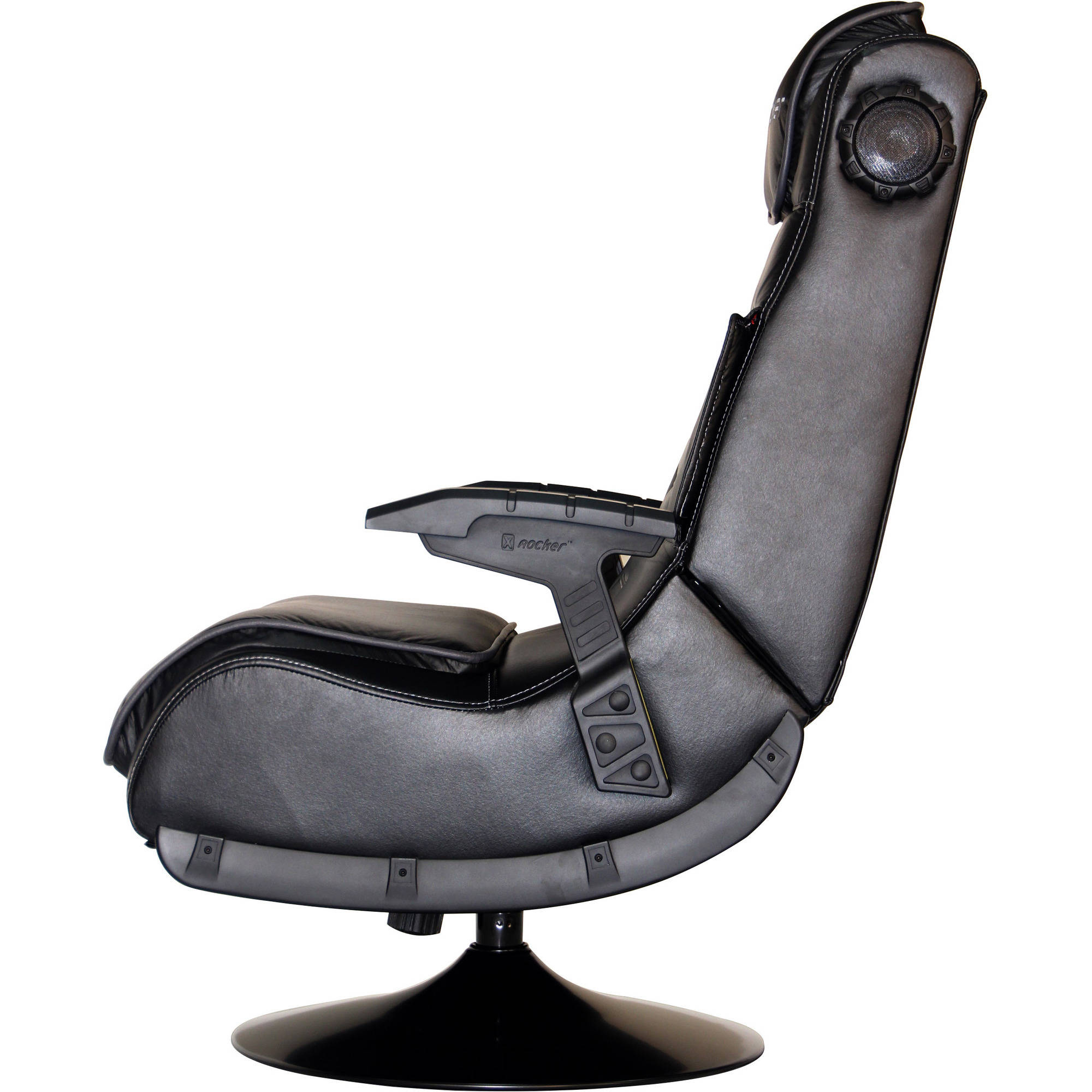 X Rocker Pro Series Pedestal Wireless 2.1 Gaming Chair Rocker, Black - image 2 of 5