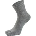 thumbnail image 4 of Women's Cotton 5 Toe Sock Sport Solid Color Five Finger Socks 7 Piece, 4 of 8