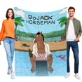 thumbnail image 1 of BoJack Horseman anti-pilling, suave, ligera, esponjosa y acogedora de lujo para hogar y cocina – Perfecta para niños y adultos,50X70cm, 1 of 6