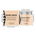 thumbnail image 3 of Crema para el cuidado de la barba para hombres: refrescante, hidratante, no grasosa, suave al tacto y nutritiva., 3 of 9