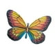 thumbnail image 4 of Decoración de pared de mariposa, arte de pared de hierro, decoración de metal, elegante adorno de regalo para Amarillo, 4 of 9