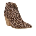 thumbnail image 2 of Corkys Womens Bar Hoppin Leopard Pointed Toe  Ankle Boots, 2 of 5
