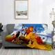 thumbnail image 2 of Manta ligera con estampado de El Rey León de Disney para sala de estar, dormitorio, habitación de los niños, manta cálida, regalo de Navidad, 2 of 5