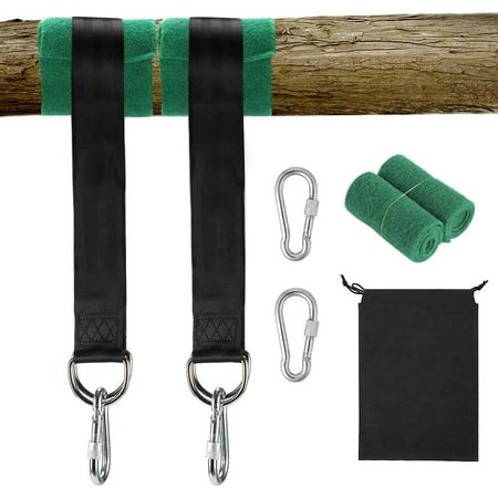 

Tree Swing Hanging Straps Kit Heavy Duty 5FT Long Sewing Set with Carry Bag