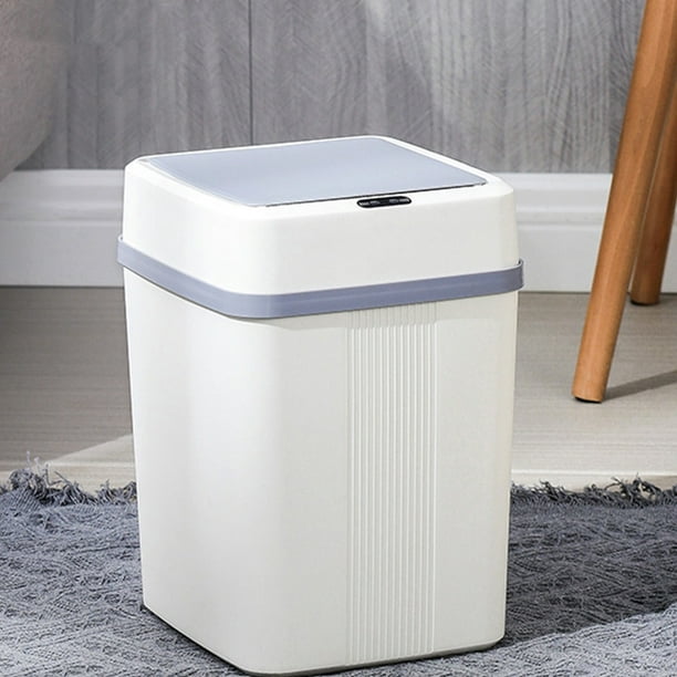 Poubelle,15L Smart poubelle automatique capteur poubelle sans fil