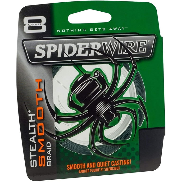 Spiderwire Stealth Braided Fishing Line, Green 500-yd