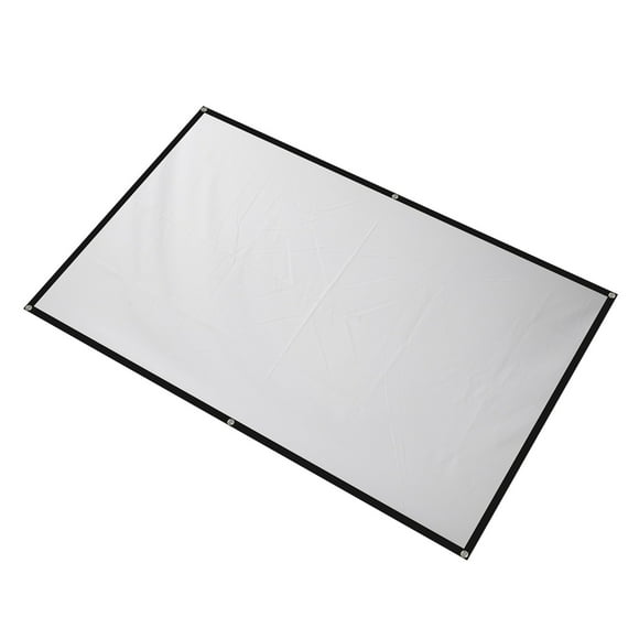 Portable Outdoor Projection Screen, 16:9 4K HD Movie Screen with Carry Bag, Foldable Anti Crease, for Indoor Outdoor Home Theater Film Night Party Camping
