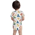 thumbnail image 6 of Rocae Dinosaur for Baby Climbing Clothes Soft Baby Romper for Active Infants Comfortable and Breathable Crawling Jumpsuit Unisex Baby Outfit 12 Months, 6 of 8