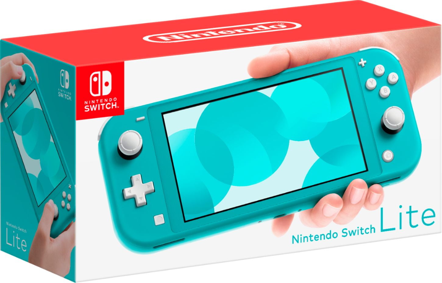 Nintendo Switch Lite Turquoise with Mario Rabbids Kingdom Battle
