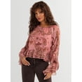 thumbnail image 4 of Jessica Simpson Women's Ella Ruffle Top, Sizes XS-XL, 4 of 6