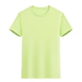 thumbnail image 4 of pstuiky camisetas de hombre, Blusa deportiva informal de color liso con cuello redondo y manga corta elástica para hombre camisas casuales para hombre xxl, 4 of 6