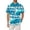 Blue, variant on T Shirts for Men Printed Turn Down Short Sleeve Mens New Clothing,Blue,L