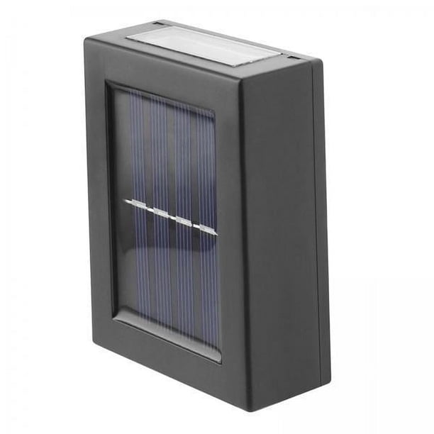 Luz De Pared De Energía Solar 6xLED Lámpara De Valla De Jardín Impermeable Al Aire Libre 6 piezas