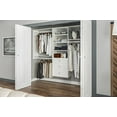 thumbnail image 3 of Easy Track 12" Drawer Closet Storage, White, 3 of 5