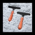 thumbnail image 2 of Carpet Restoration, Carpet Rake, Carpet Groomer Rake, Rug Rake,Hair Cleaner Suitable for Rug and Carpet,2 x comb,Black&Brown, 2 of 6