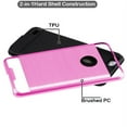 thumbnail image 2 of Kaleidio Case For ZTE Blade ZMax Pro 2 / Blade Z Max Z982 / Sequoia [Brushed Metallic] Slim Hybrid Armor [Shockproof] Lightweight 2-Piece Cover w/ Overbrawn Prying Tool [Pink/Black], 2 of 3