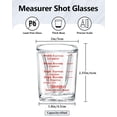 thumbnail image 2 of Set de Vasos Medidores SAIAOKJ 2x60 ml Rojo, 2 of 6