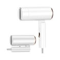 thumbnail image 5 of Hair Dryer with Diffuser,Foldable Blow Dryer with Magnetic Nozzle,1000W,Hairdryer for Normal and Curly Hair,White, 5 of 5