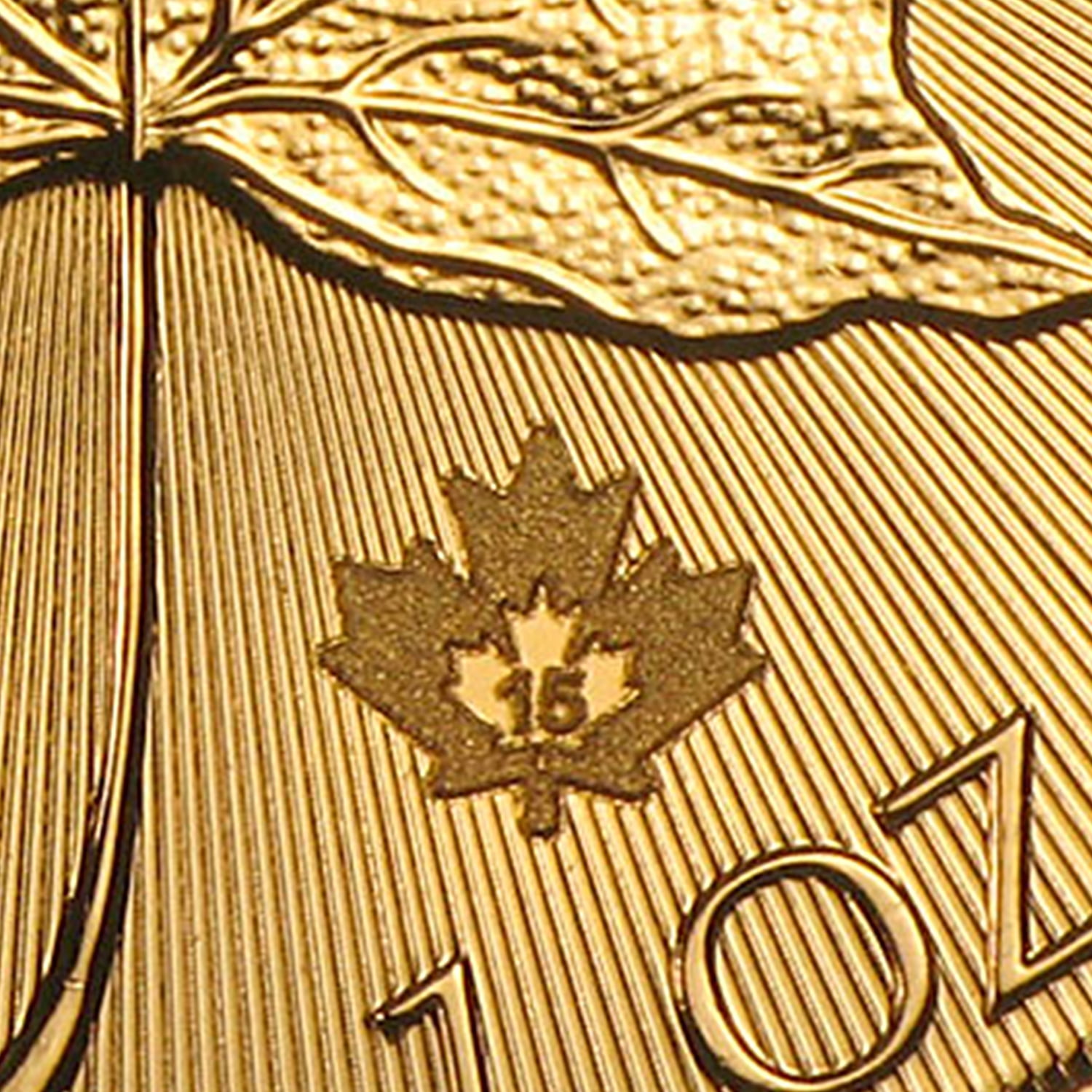 2015 Canada 1 oz Gold Maple Leaf BU