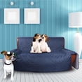 thumbnail image 5 of ruzhgo Waterproof Sofa Cover Solid Color Pet Sofa Pad Anti-Scratch Furniture Protector No.3, 5 of 5