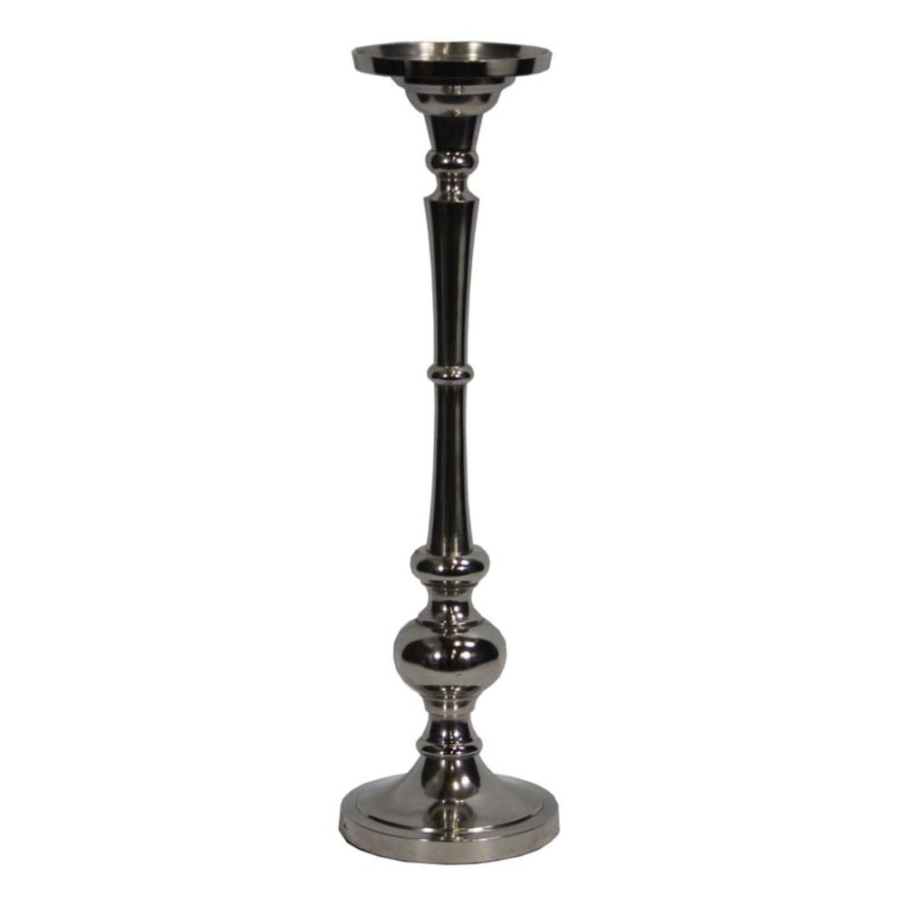 Striking Metal Pillar Candle Holder