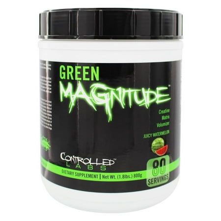 Controlled Labs - Magnitude vert Matrice de Créatine Volumizer Juicy Melon d'eau - 1,8 lbs.
