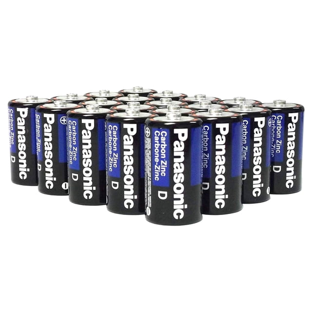 Lot de 24 Piles Super Résistantes Panasonic en Gros
