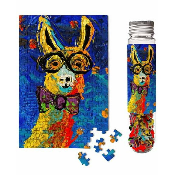 Micro Puzzles Lively Louis Llama Micro Jigsaw Puzzle 150 pc