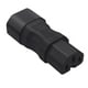 thumbnail image 2 of Adaptador de corriente Hugo 2xC14 a C15 conector hembra recto de cobre 250V 10A 2 piezas, 2 of 10