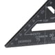 thumbnail image 5 of Ángulo Métrico Triángulo Cuadrado Regla Aleación de Aluminio Prolongador Medición de Precisión de 7 Pulgadas Instrumento kusrkot Regla triangular de aleación de aluminio, 5 of 8