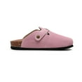 thumbnail image 3 of Men's Clogs Adjustable Buckle Slip On Cork Footbed Home Clog Slippers Shoes Unisex New, 3 of 5