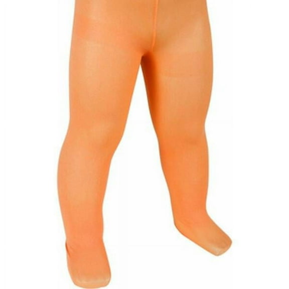 Childs Solid Orange Tights