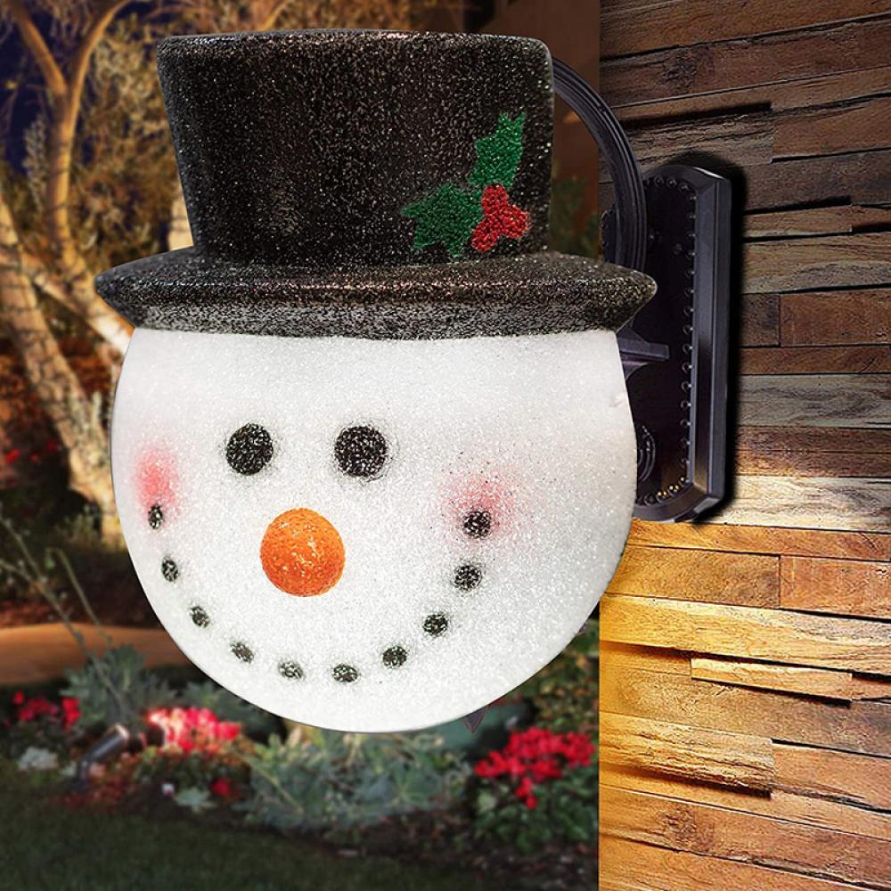 Christmas Porch Light Covers, Snowman Holiday Light Covers for Porch