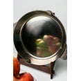 thumbnail image 2 of iLiving Un-seasoned Modern Heirloom Mirror Polished Cast Iron Skillet Pan 12" (2.7" Wall Height / 3.7 L), Silver, 2 of 5