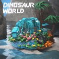 thumbnail image 2 of GZBrick Dinosaur World Building Sets Compatible with Lego Animals Forest Riverside Brachiosaurus for Adults Boy 541PCS, 2 of 7