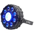 thumbnail image 5 of Chauvet DJ FX Par 9 DMX Multi-Effect LED, SMD RGB+UV Strobe Par Light+Free Scrim, 5 of 11