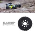 thumbnail image 3 of Engranaje De Metal De 64 Dientes, Procesamiento Fino RC Car Gear 51356 Pieza De Repuesto De Fácil Instalación Estable Y Confiable Para TT02 TT02D TB-03, 3 of 7