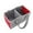 Red, variant on Felt Storage Bag Carrying Tote - 10.4" L x 5.5" W x 5.11" H Musical Toy Organizer with Handle for Outdoor - Felt Organizer for Figurines Speaker Electronics(Red)