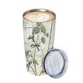 thumbnail image 2 of WYYP Butterfly 20oz Car Straw Cup (with Straw) 304 Stainless Steel PS Cover Butterfly 20oz, 2 of 7