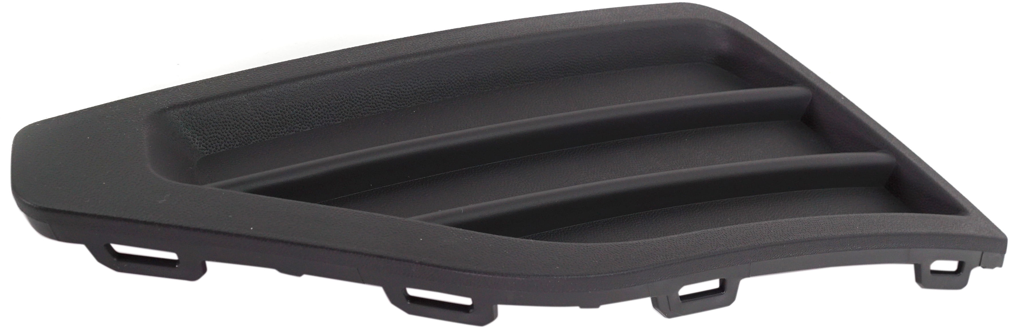 Fog Light Cover Compatible with 2018-2021 Volkswagen Atlas Left Driver Black