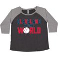 thumbnail image 3 of Inktastic Cleveland Vs. the World blue and red with baseball Women's Plus Size T-Shirt, 3 of 5