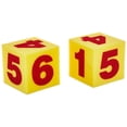 thumbnail image 1 of Juego de 2 números gigantes suaves de Foam Cubes Learning Resources, 1 of 3
