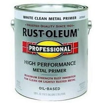 Rust-Oleum Professional Primer Enamel Paint - Durable Oil-Based - 1 Gal, White
