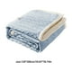 thumbnail image 3 of Fleece Throw Blanket | Super Soft Flannel Polyester | Lightweight Warm Cozy Air Conditioning Nap Cover | Shrink Fade Wrinkle Proof | 200x150cm | 1 Piece | Multiple Colors, 3 of 6