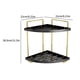 thumbnail image 3 of Organizador de baño esquinero con estantes, diseño multicompartimento, porta perfumes, para baños pequeños, organizador de encimera, decoración elegante, estilo moderno. Blahzhy, 3 of 8